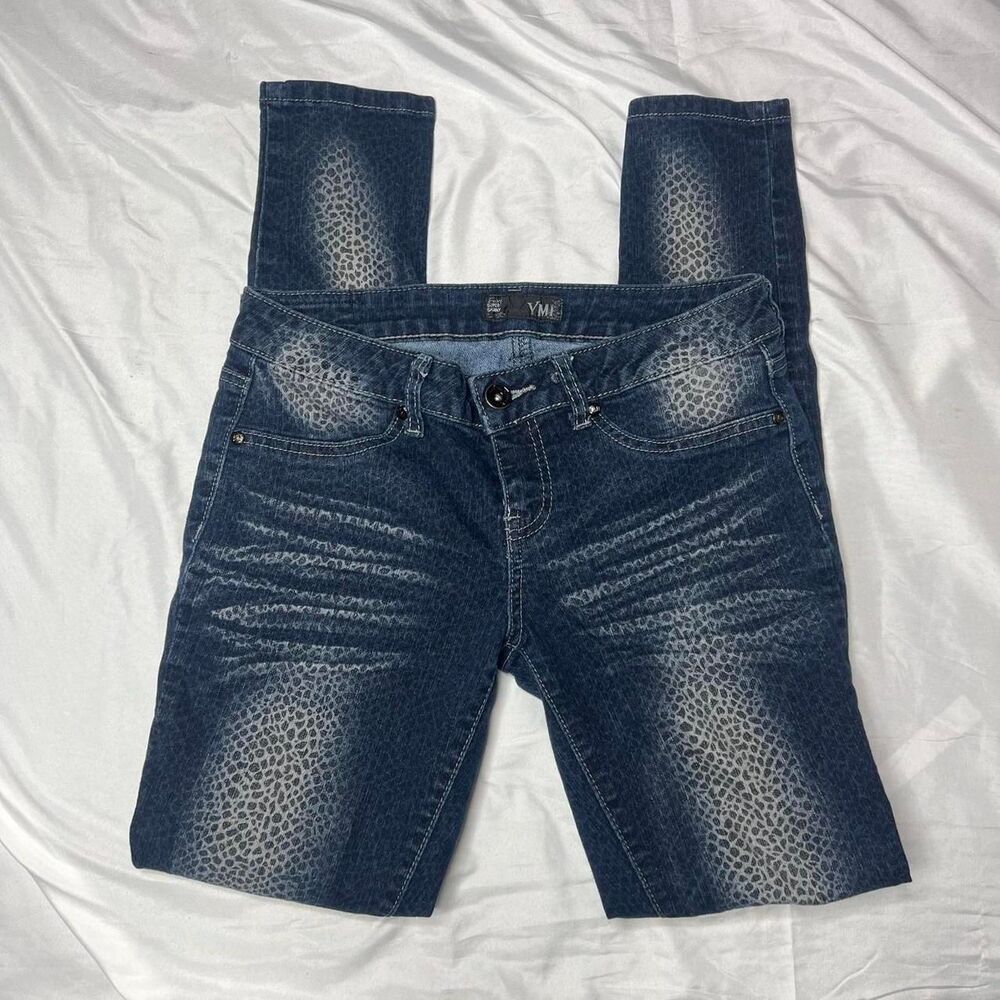 YMI Foxy Super Skinny Cheetah Print Skinny Jeans
